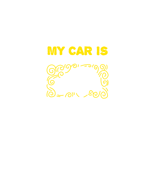 My car is older than me and I love it model negru pe tricou