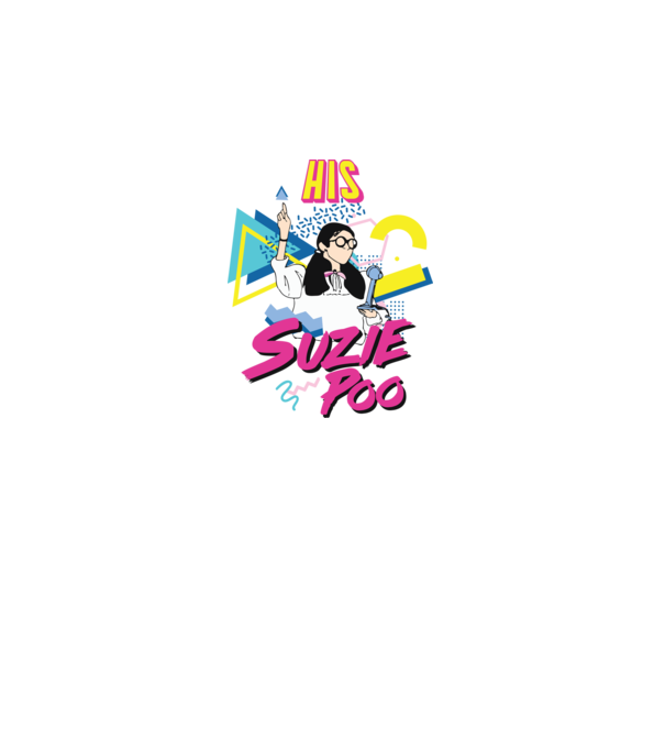Stranger couple 80s retro Suzie model alb pe tricou