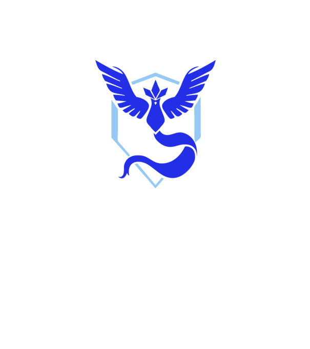 Mystic team logo model alb pe tricou
