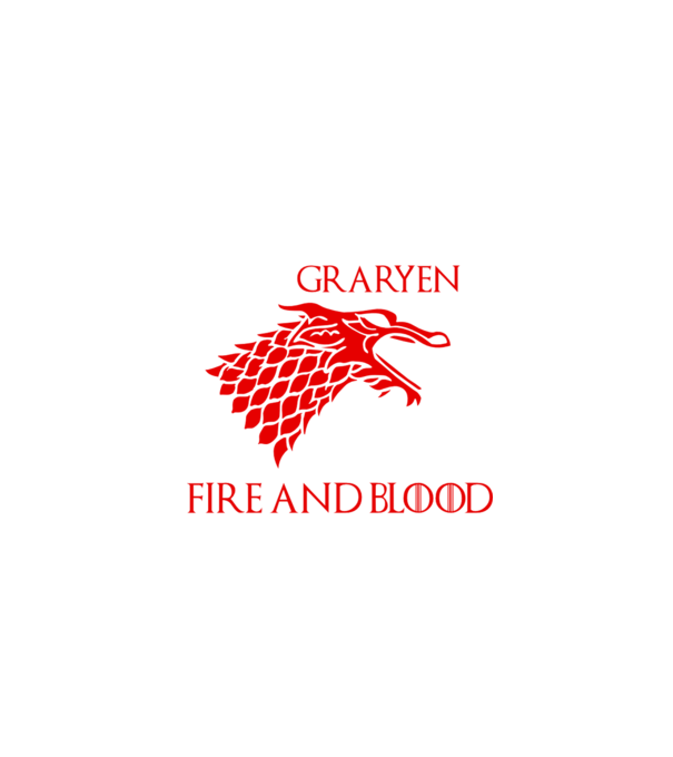 house stargaryen model negru pe tricou