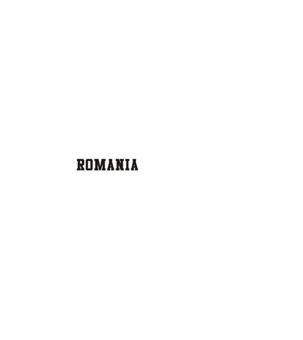 România Bucharest sport model negru pe tricou