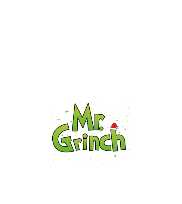 Grinch Family Mr Grinch model negru pe tricou