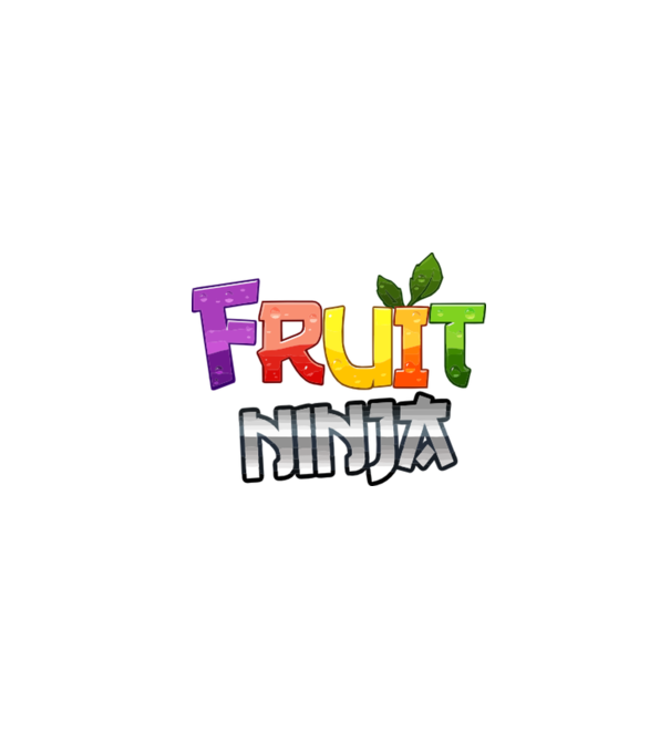 Fruit Ninja model alb pe tricou