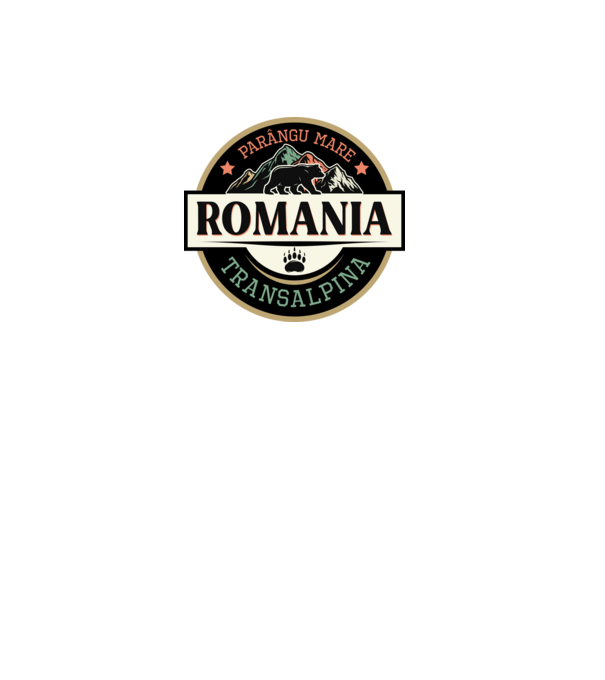 România transalpina model negru pe tricou