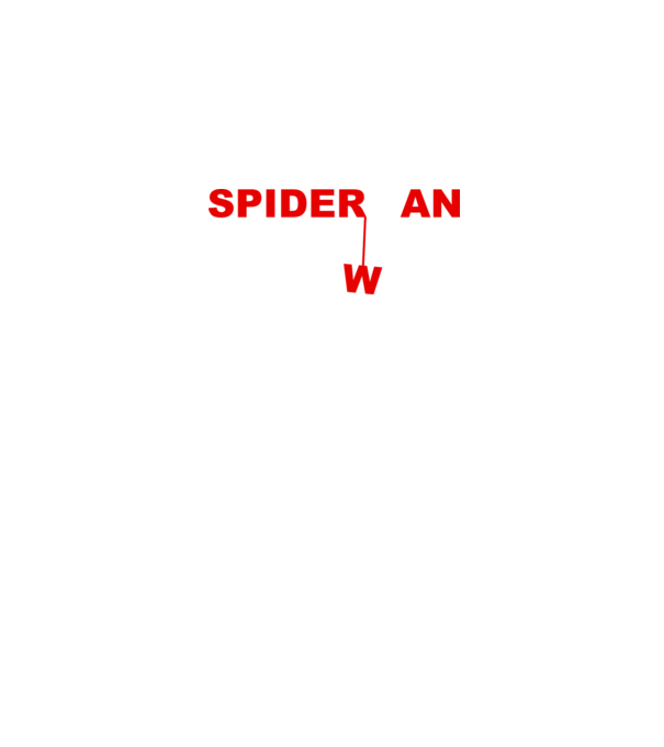 Spider wan model alb pe tricou