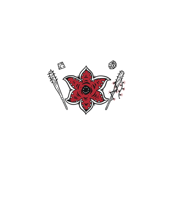 stranger things demogorgon head model turcoaz pe tricou