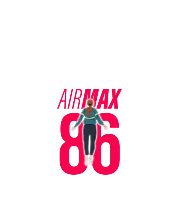 air max 86 stranger things model negru pe tricou