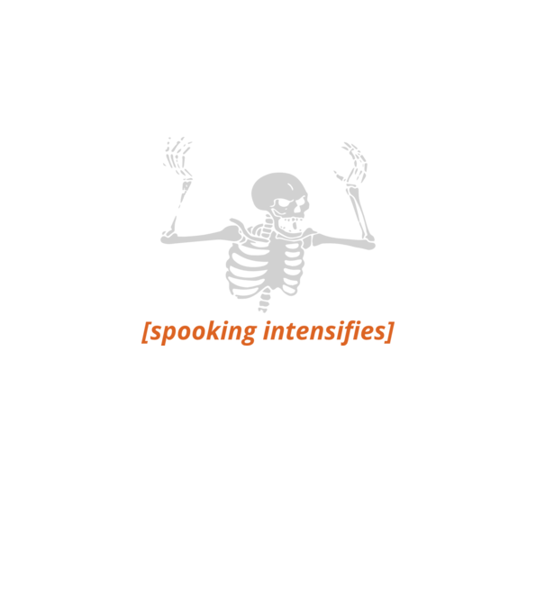 Spooking intensifies model turcoaz pe tricou