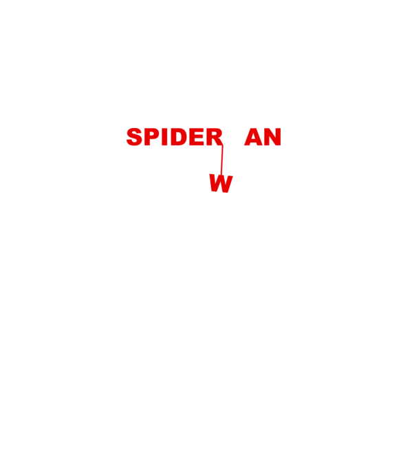 Spider wan model alb pe tricou