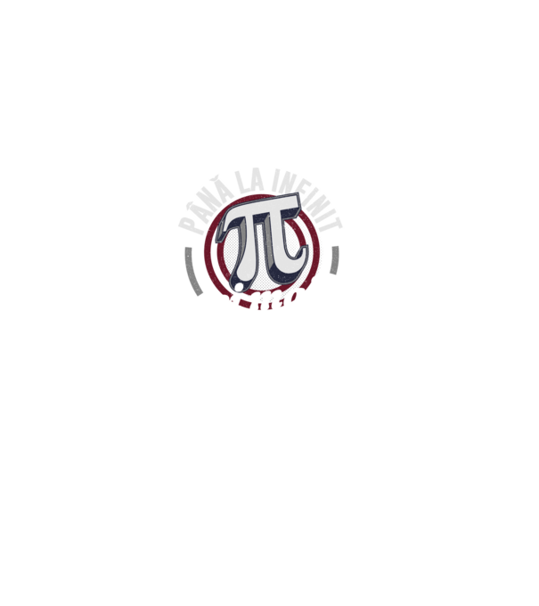 Până la infinit și mai departe! model negru pe tricou