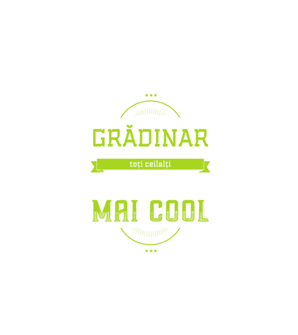 sunt grădinar, la fel ca toți ceilalți, dar mult mai cool model negru pe tricou