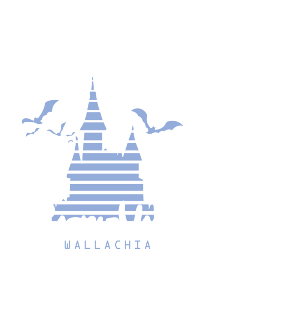România CastleVania model alb pe tricou