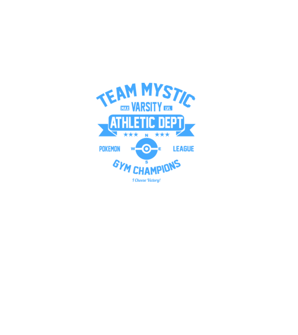 Mystic champions model negru pe tricou
