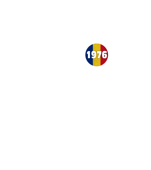 made in 1976 retro vintage model negru pe tricou