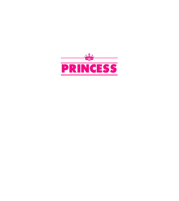 Princess model gri pe tricou