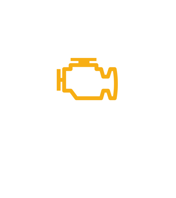 check engine model negru pe tricou
