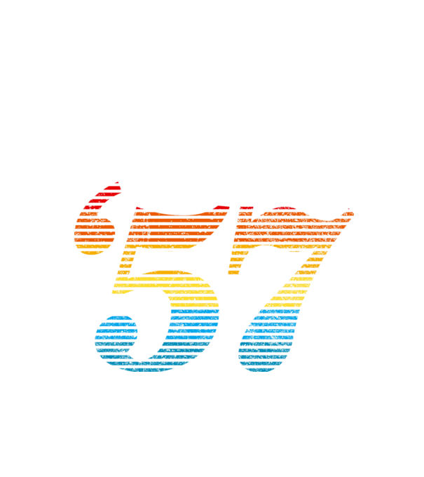 Retro Birthday 1957 model alb pe tricou