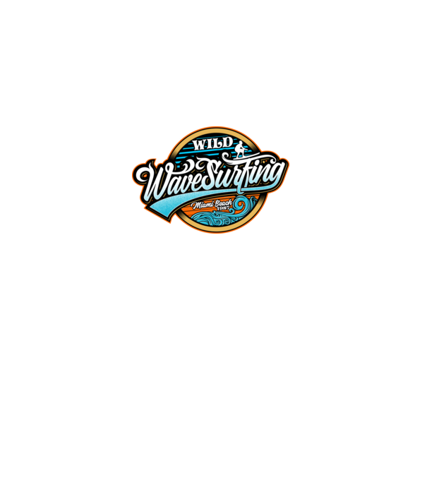 WaveSurfing model negru pe tricou