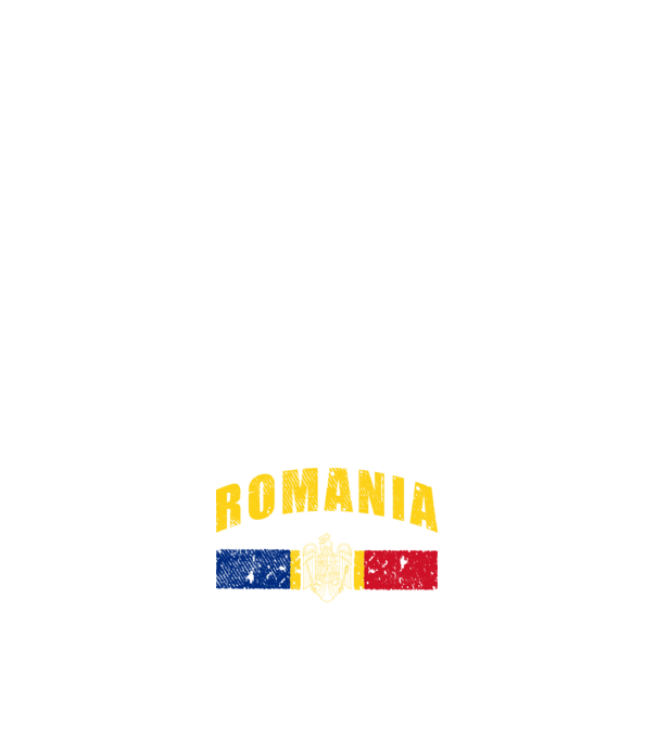 Romania coat of arms model albastru închis pe tricou