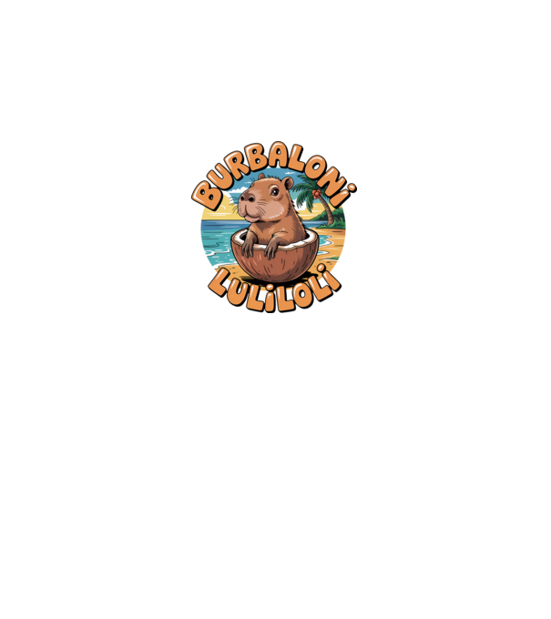 Burbaloni Luliloli model negru pe tricou