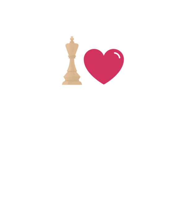 Love chess model negru pe tricou