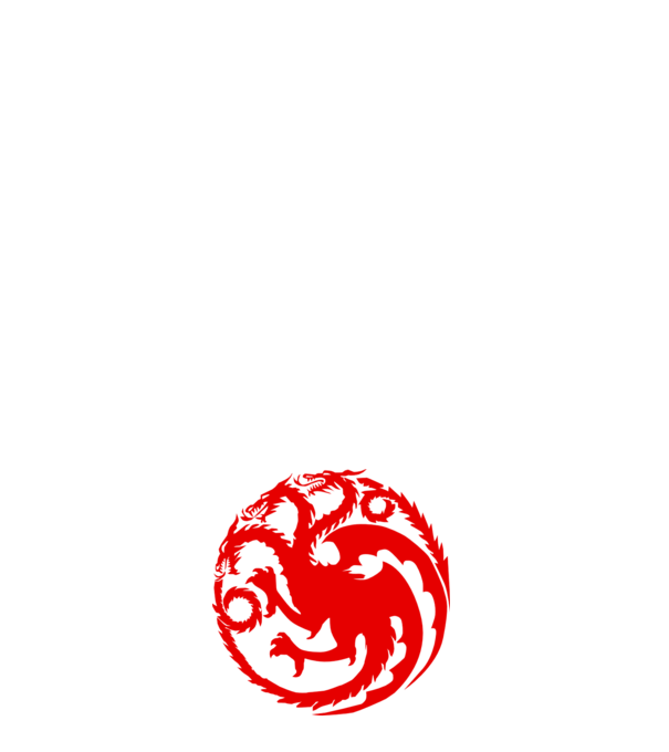 Targaryen model albastru deschis pe tricou