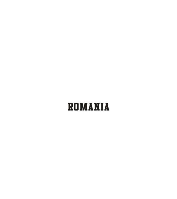 România Bucharest sport model negru pe tricou