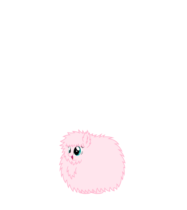 Fluffle Puff model alb pe tricou