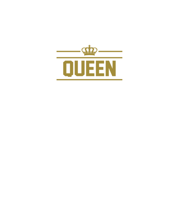 Queen model gri închis pe tricou