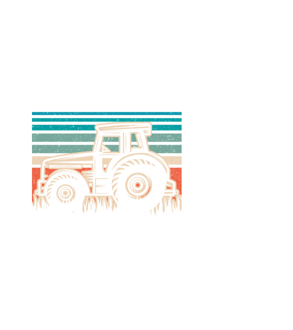 TRACTOR model negru pe tricou