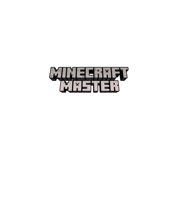 Minecraft Master model verde pe tricou