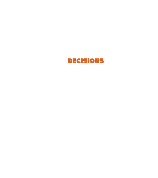 Motiv cuplu I make decisions model gri pe tricou