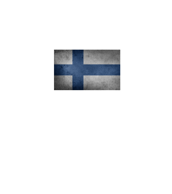FINLAND model negru pe tricou