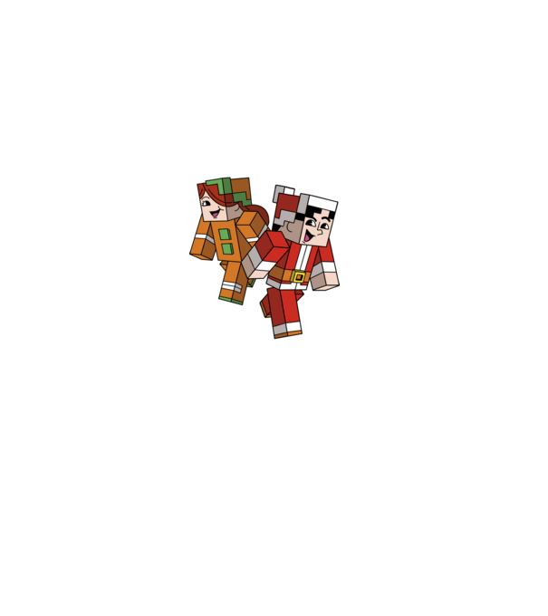 Minecraft christmas ugly sweater model negru pe tricou