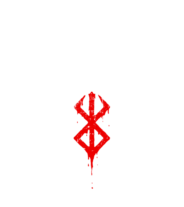 Berserk logo model negru pe tricou