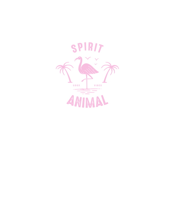 SPIRIT ANIMAL model negru pe tricou