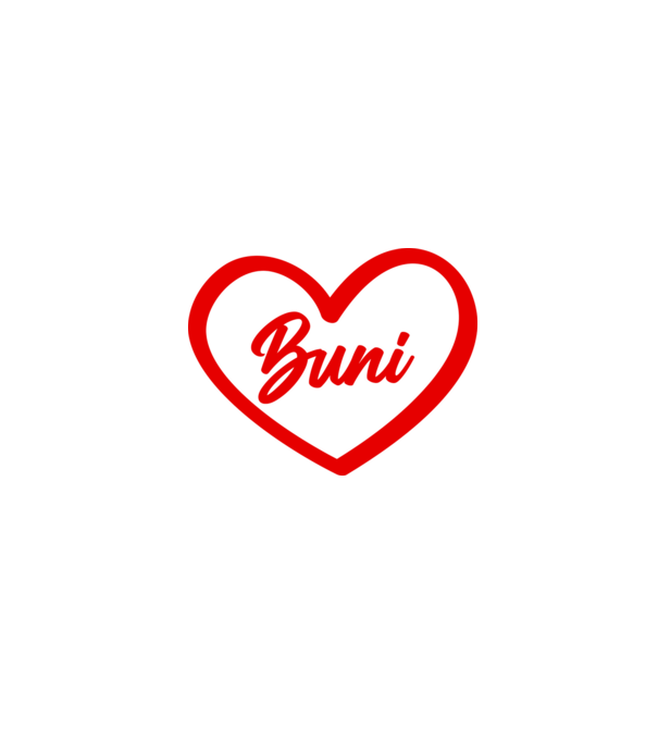 Buni model alb pe tricou