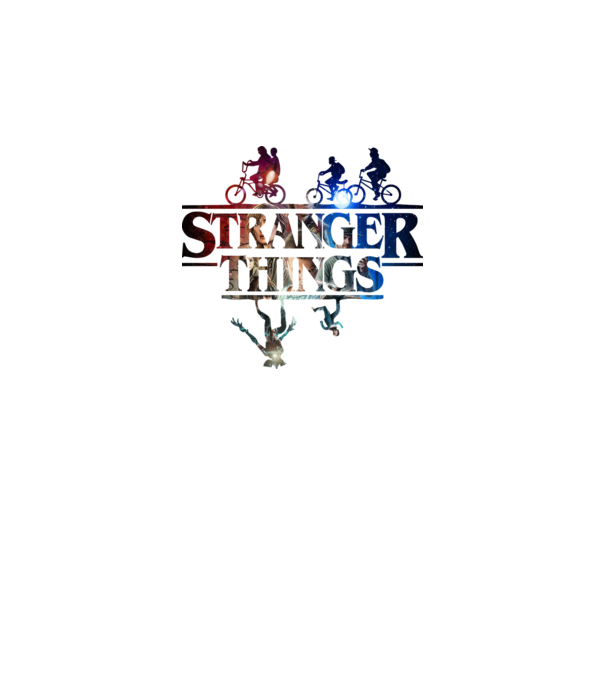 stranger things quote poster2 model alb pe tricou