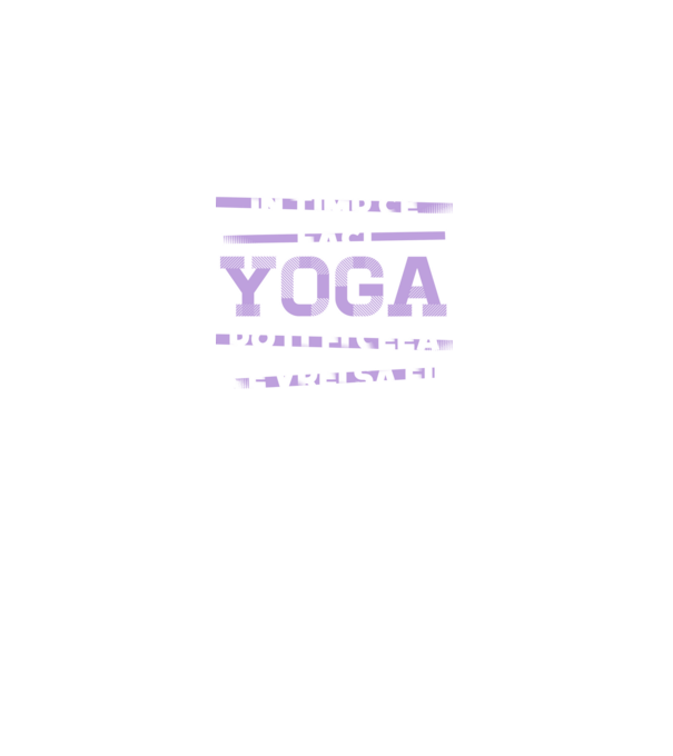 în timp ce faci yoga poți fi ceea ce vrei să fii - în acel moment model negru pe tricou