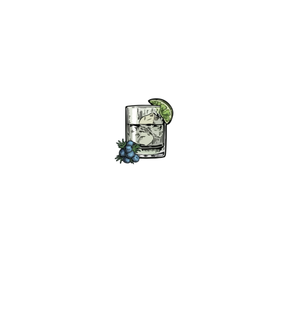 Let the fun be gin model negru pe tricou
