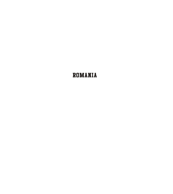 România Bucharest sport model negru pe tricou