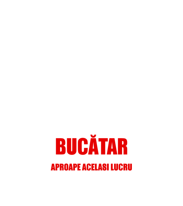 Poate că nu sunt un supererou, dar sunt BUCĂTAR, ceea ce este aproape același lucru model negru pe tricou