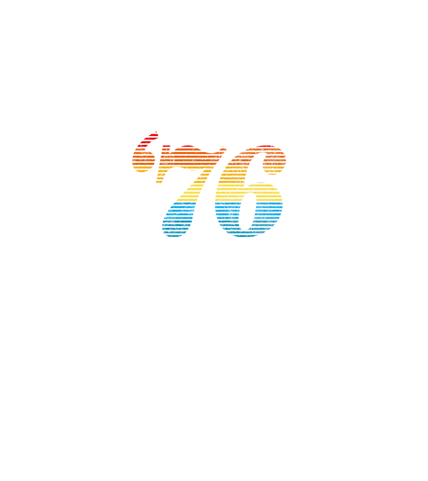 Retro Birthday 1976 model alb pe tricou