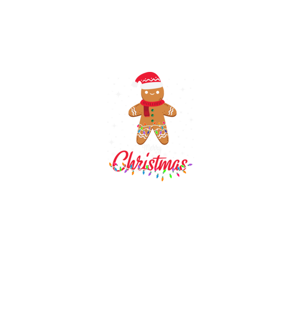 Merry christmas cookie model negru pe tricou