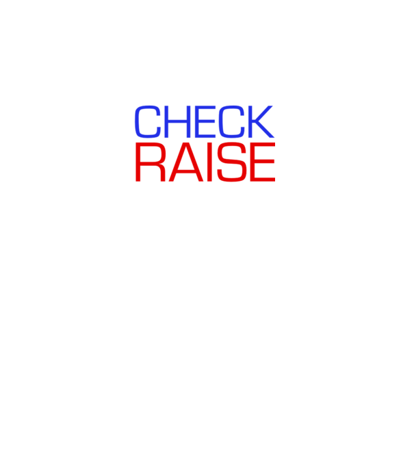 Check Raise model gri închis pe tricou