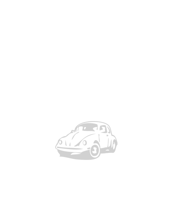 vw beetle model alb pe tricou