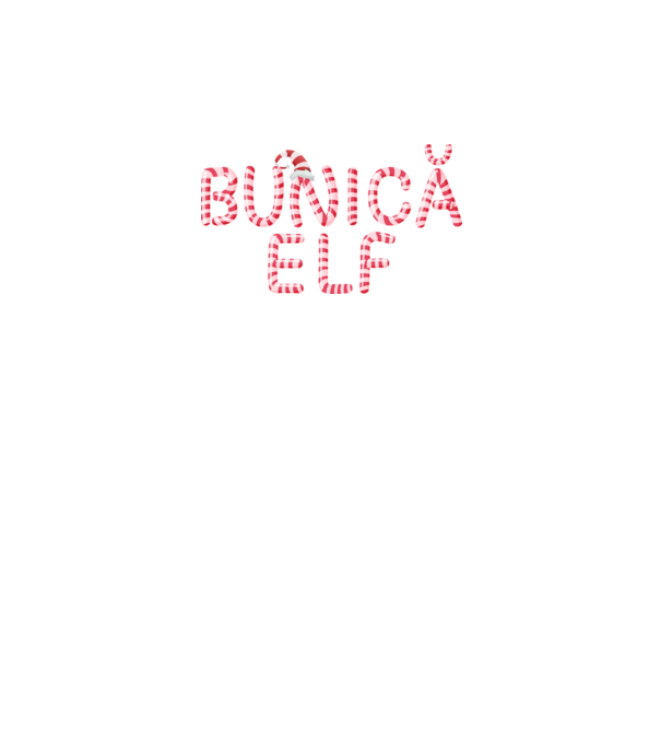 bunică elf model negru pe tricou