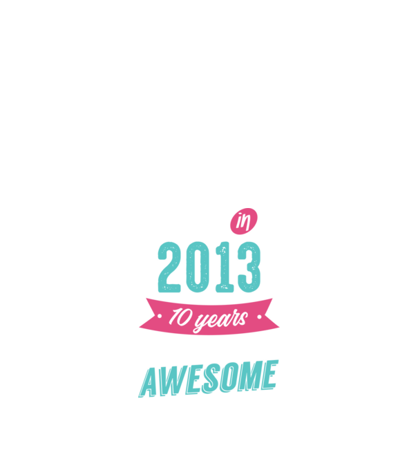 Made in 2013 model negru pe tricou