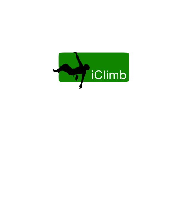 iClimb model alb pe tricou