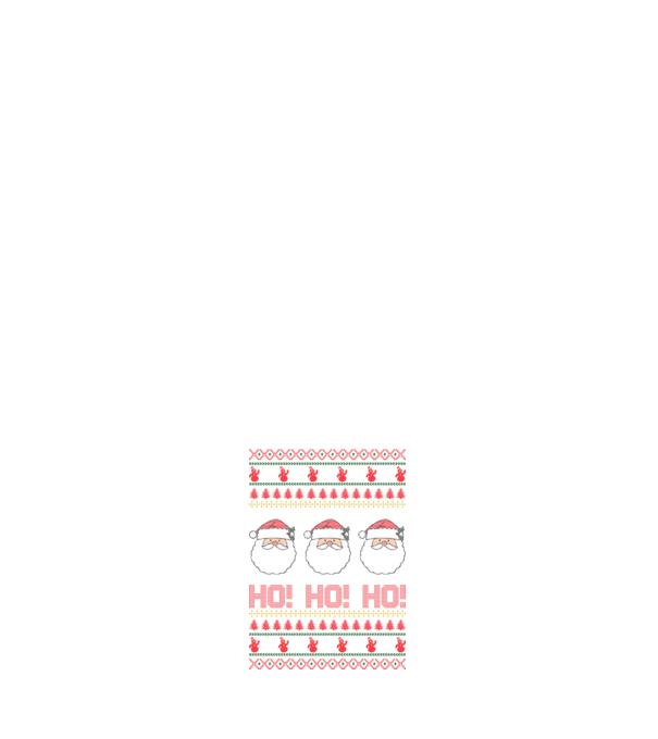 Ho-Ho-Ho model albastru închis pe tricou
